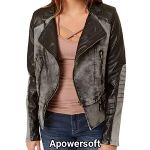 Women's Black and Gray Jacket